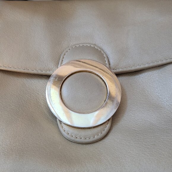 Vintage Bechamel Genuine Leather Crossbody Bag Upcycled - Picture 7 of 15
